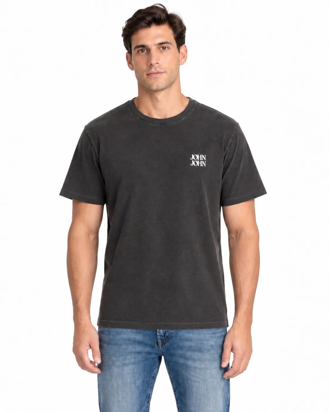 Camiseta John John Ride The Waves Stone Black